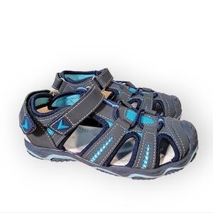 Apakowa Kid's Boy's Girl's Soft Sole Close Toe Sport Beach Sandals Size 12